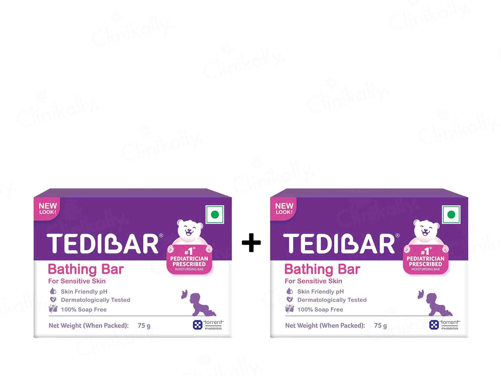 Tedibar Bathing Bar Pack of 2